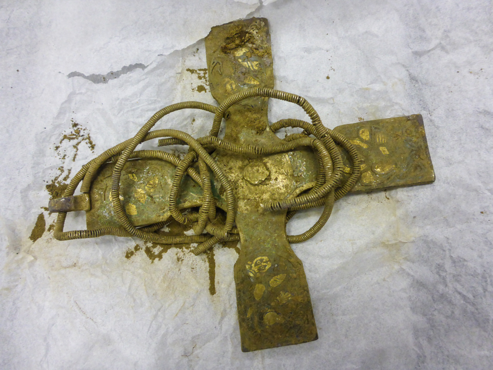 Galloway Hoard Celtic Gold Cross