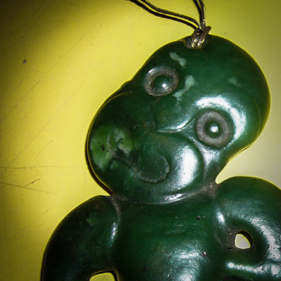 Maori Jade carving