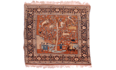 Tabriz Pictorial rug