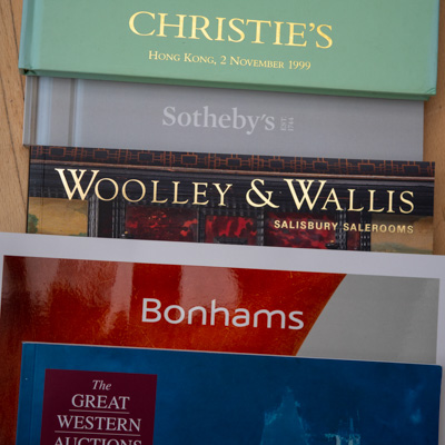 Auction catalogues Bonhams Sotehby's Christies