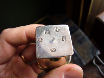 Examining rare silver