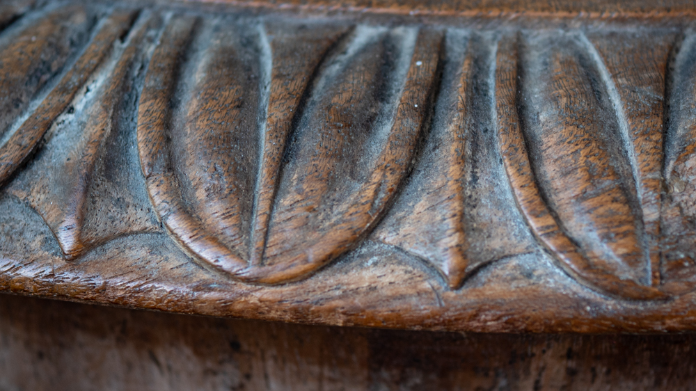 George IV table detail